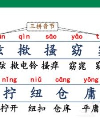 手指的指怎么组词