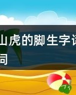 小贩的脚怎么组词