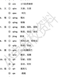 禁字多音字怎么组词