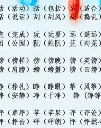 尖字怎么组词