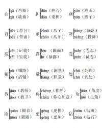 多音字场怎么组词