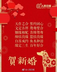 新年祝福语可以怎么组词