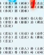 发组词