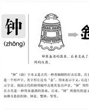 钟表的钟怎么组词