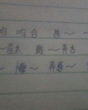狼上面去个面怎么组词