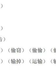 列换偏旁组词(列换偏旁变新字)