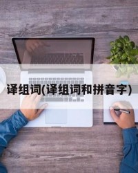 译组词(译组词和拼音字)